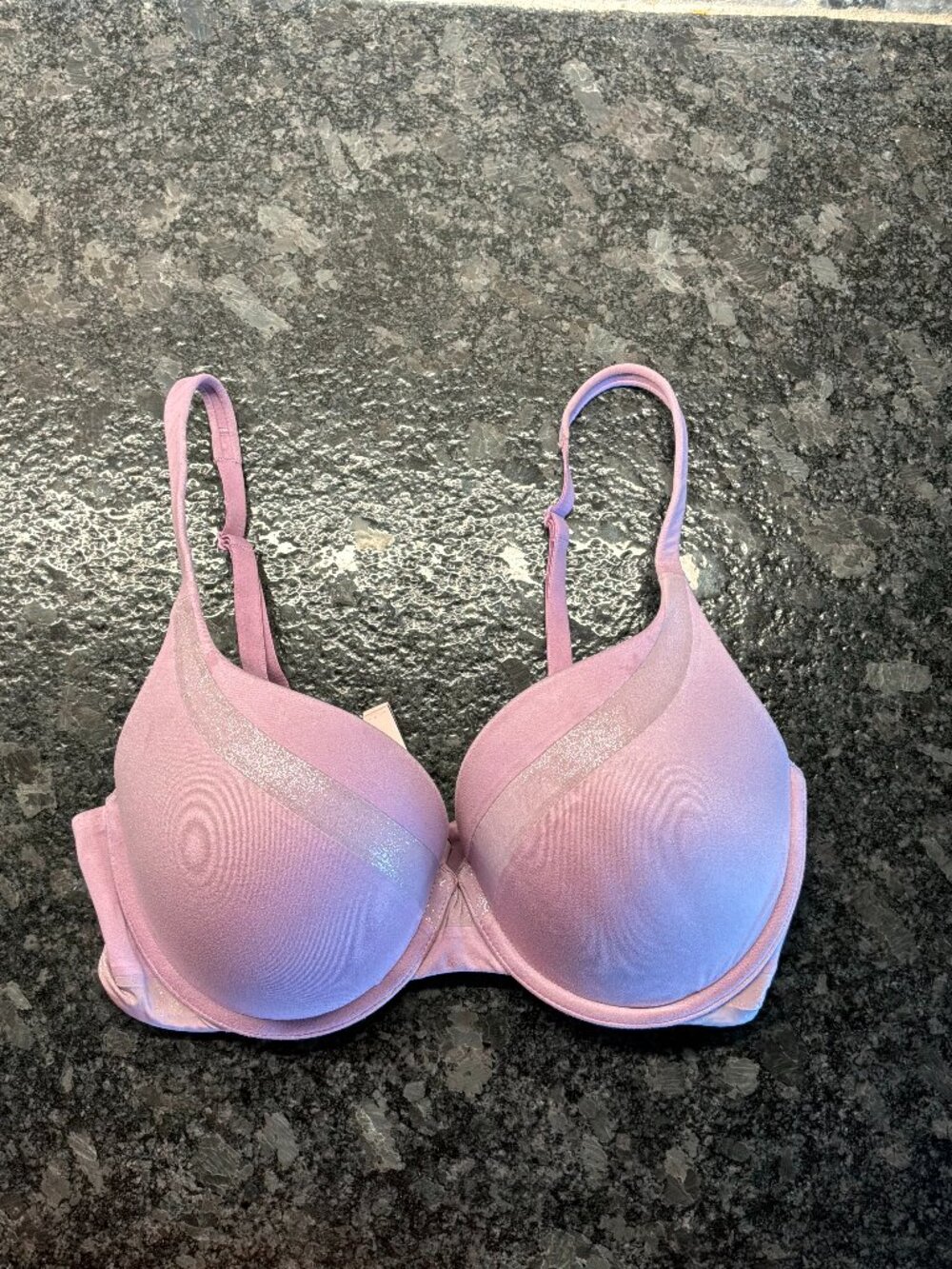 Victoria's Secret pink the perfect shape push up underwire bra size 32 DD